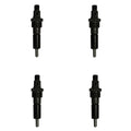 Four Fuel Injectors Fits Cummins Engines 4bt 6bt 3.9 & 5.9 Fits Case