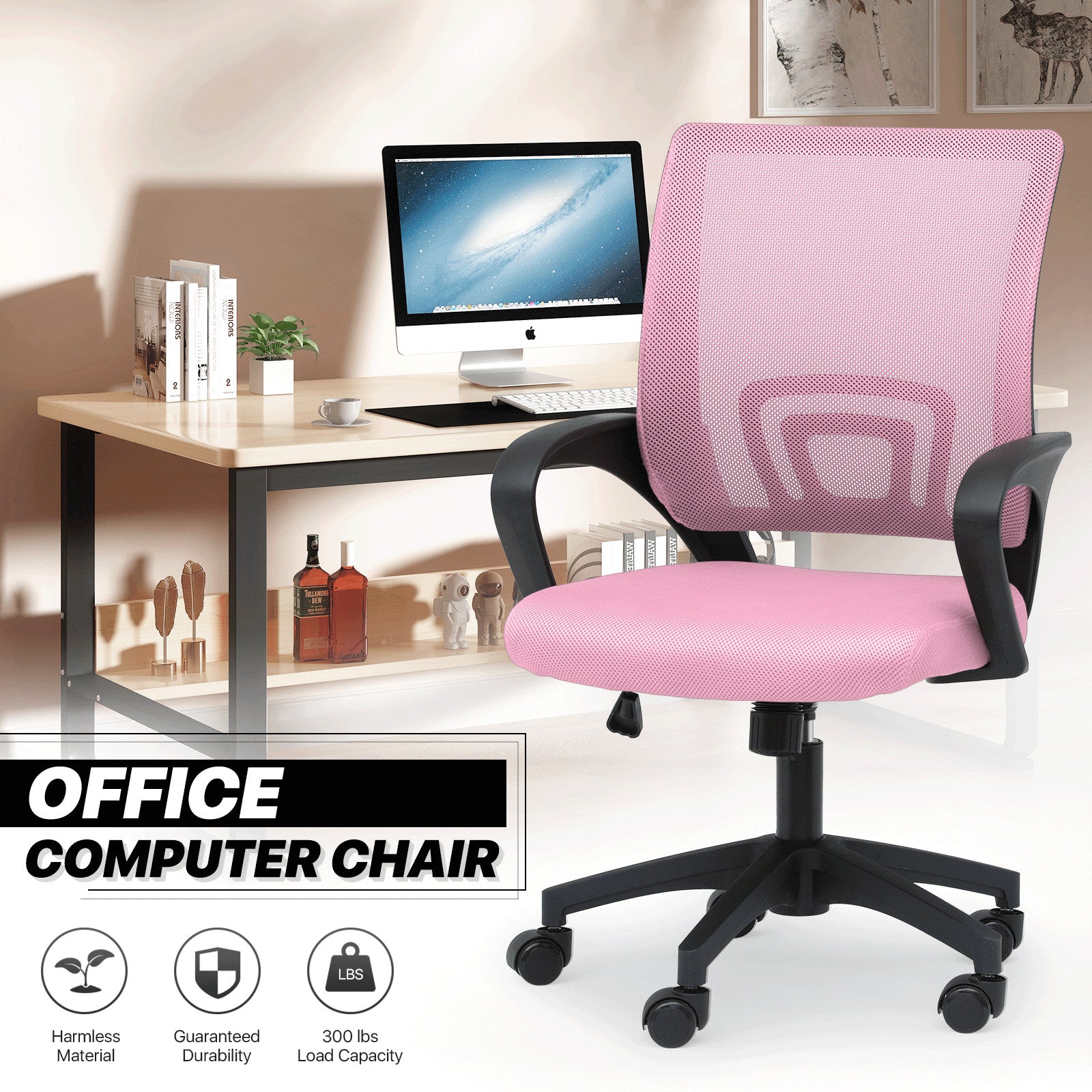 Ergonomic Mesh Chair with Lumbar Support