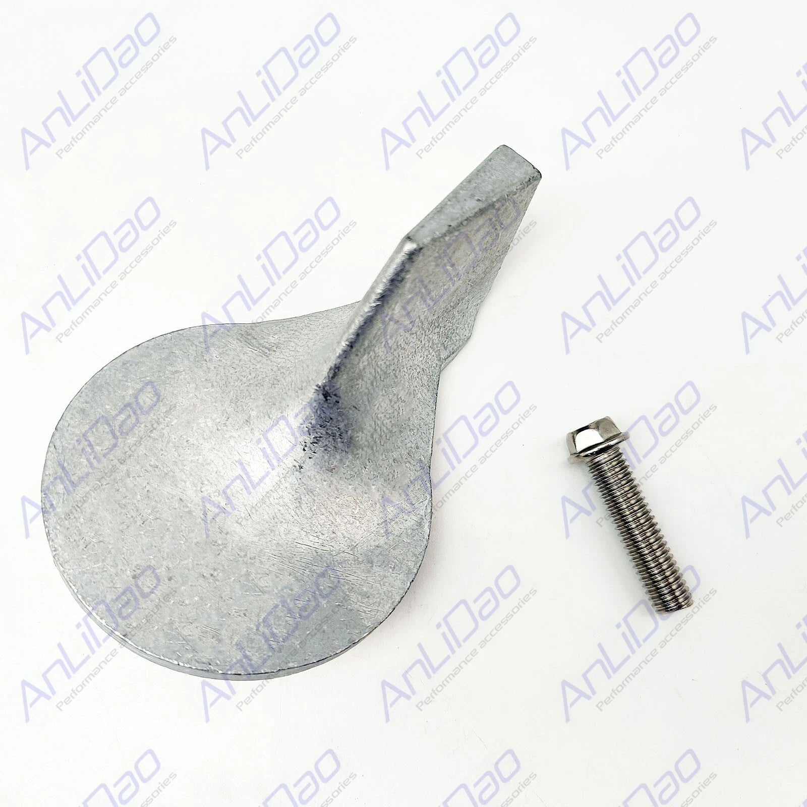 Fit Mercruiser Mercury Zinc Trim Tab Anode & Bolt 822777q1 18-6014