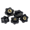 Star Knob Nuts Black Thumb Nut Ergonomically Designed