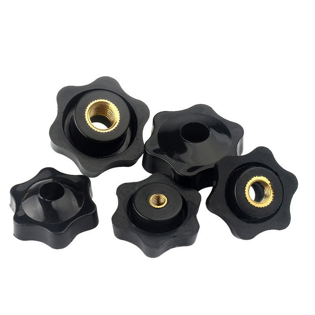 Star Knob Nuts Black Thumb Nut Ergonomically Designed