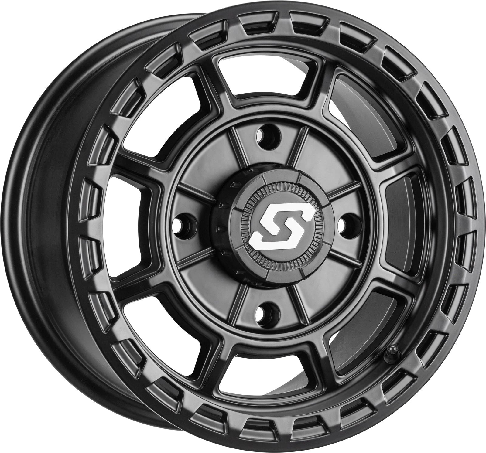 Sedona Rift Wheel 15x6 4/156 5+1 Black For Atv/utv 2000-2024