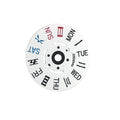 Watch Movement Date Wheel Dail Repalcement For Nh35 Nh36 Nh37 7s26
