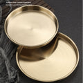 Flat Bottom Stainless Steel Tray