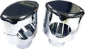 Harddrive Chrome Handlebar Risers For Harley Davidson 1.25 In.