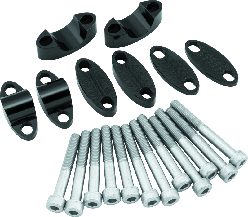 Bikemaster Aluminum Handlebar Risers 1-1/8in For Motorcycles, 1 To