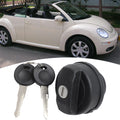 Efficient Abs Fuel Tank Cap For Beetle For Polo For Caddy For 2 Keys