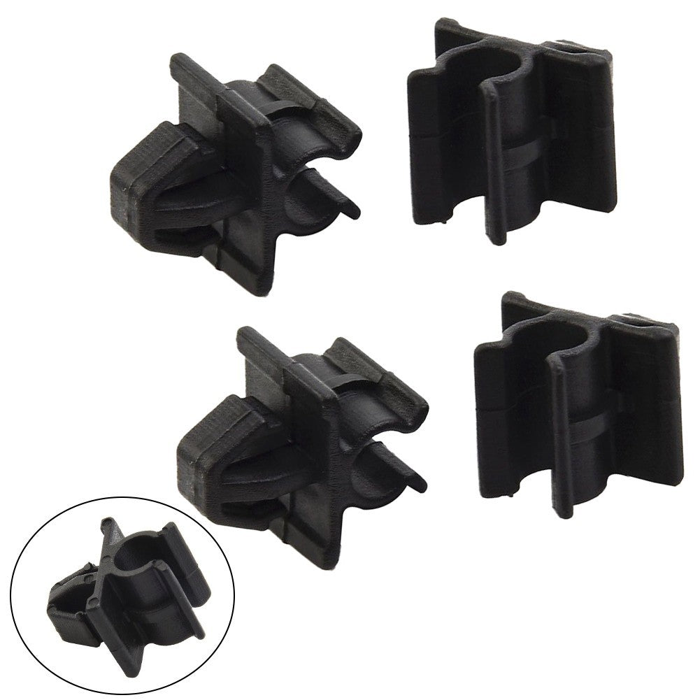 Hood Prop Rod Holder Clips Set of 4