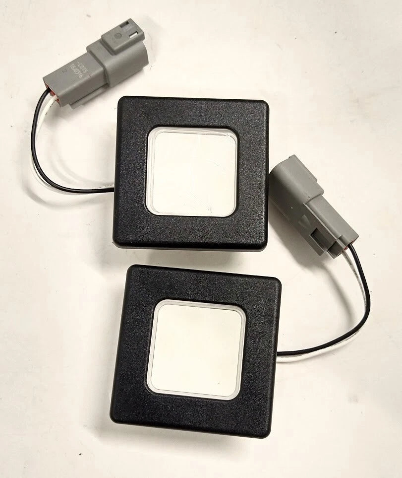 Hella - Ip6k7 - Warm White Led Square Courtesy Lamp Set
