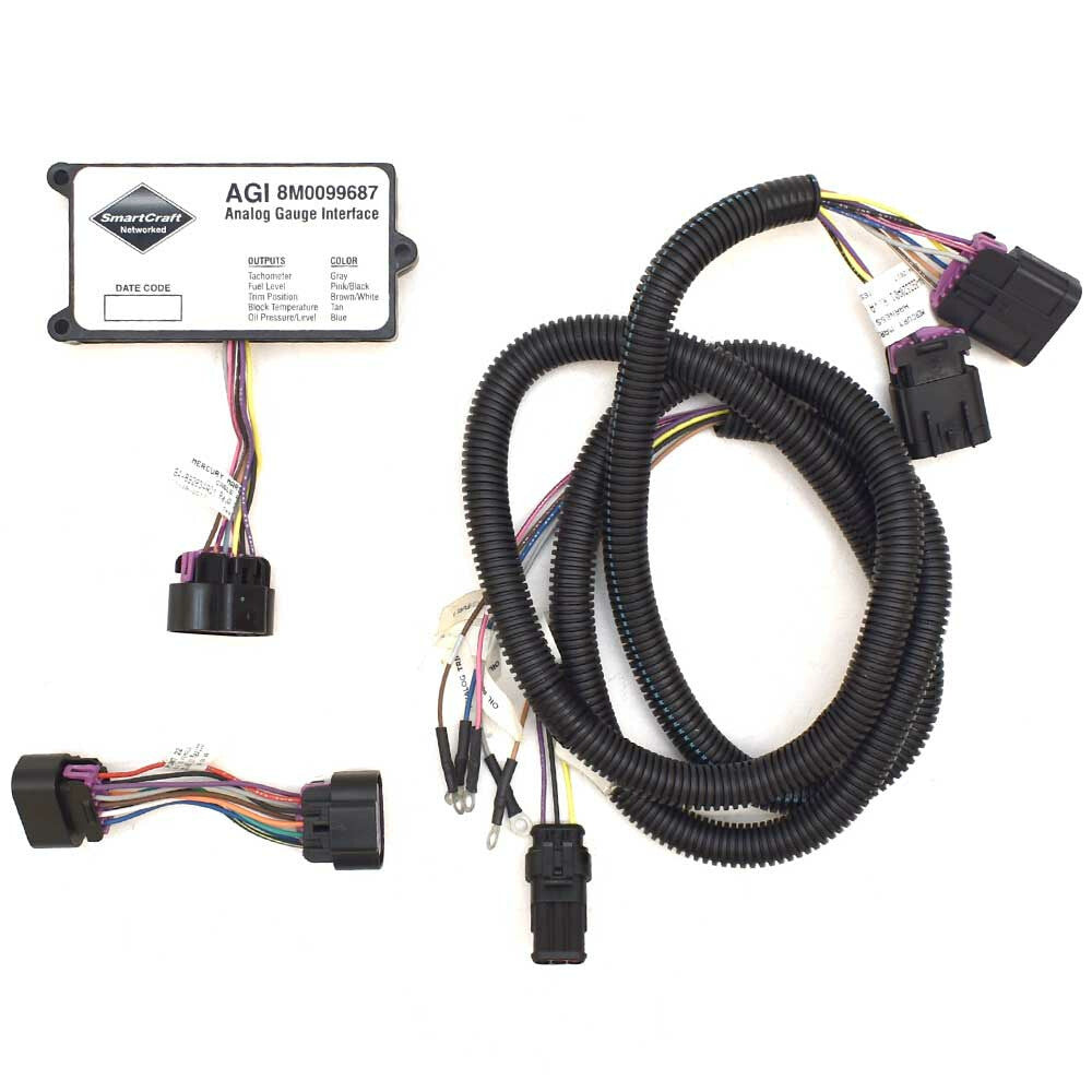 Mercury Boat Analog Gauge Converter SmartCraft AGI by Mercury