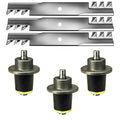 Mulching Blade & Deck Spindle Kit Fits Bad Boy Replaces 037-6015-00