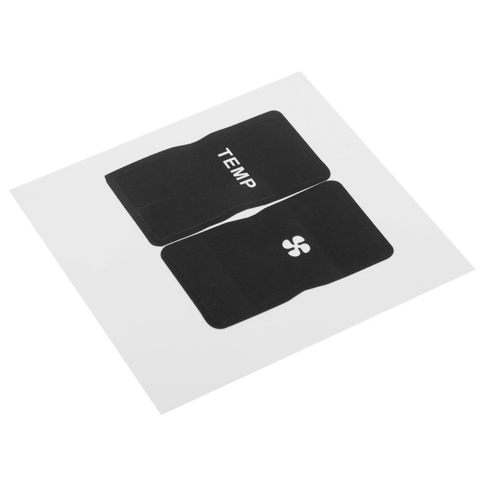 Control Switch Button Repair Sticker Set