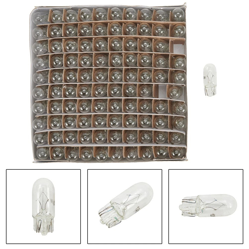 Dashboard Bulbs Accessories 12V Clear Incandescent Instrument Bulbs