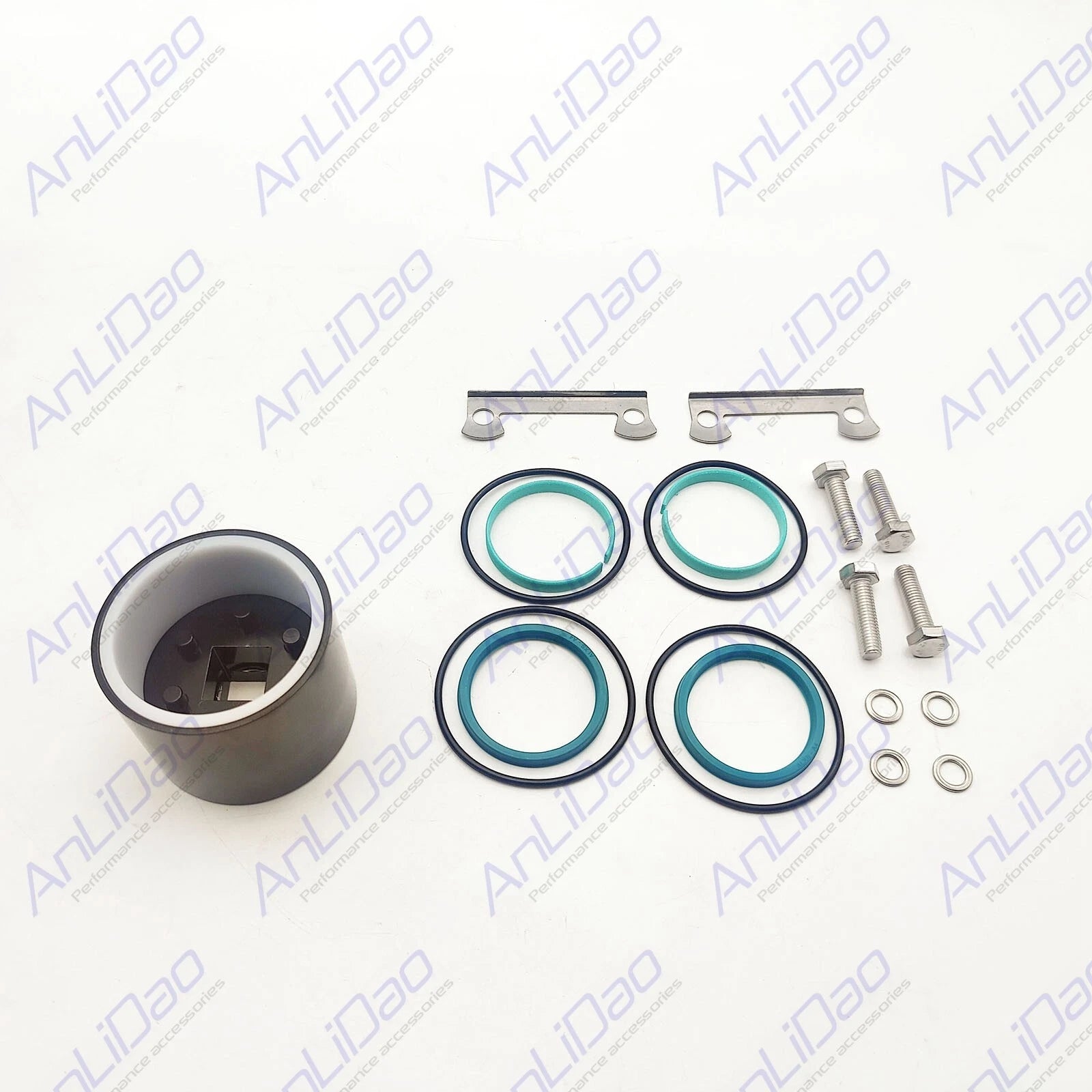 Fit Fit Mercury Quicksilver Verado Steering Cyl Seal Kit 8m0045604