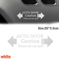 Auto Caution Door Sticker for Car