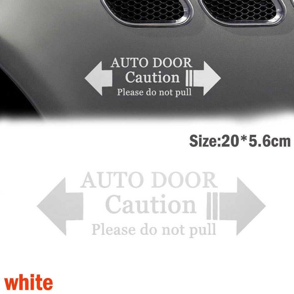 Auto Caution Door Sticker for Car