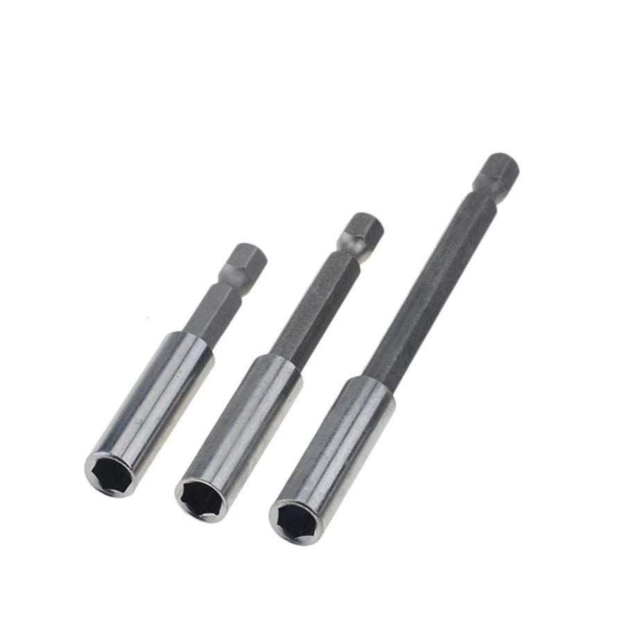 Extension Rod 45# Steel Hex Shank