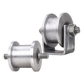 Bearing Steel Pulley H Groove Shape Roller Wheel Idler