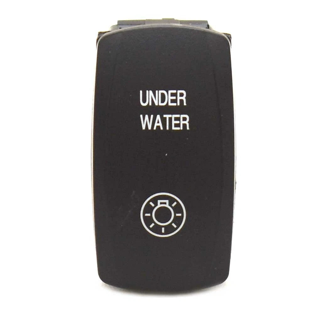 Carling On/off Contura V Boat Rocker Switch | Underwater Light 4 Spade