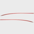 Tracker Boat Graphic Hull Decal Sticker Red Silver (Set of 2) by Tracker