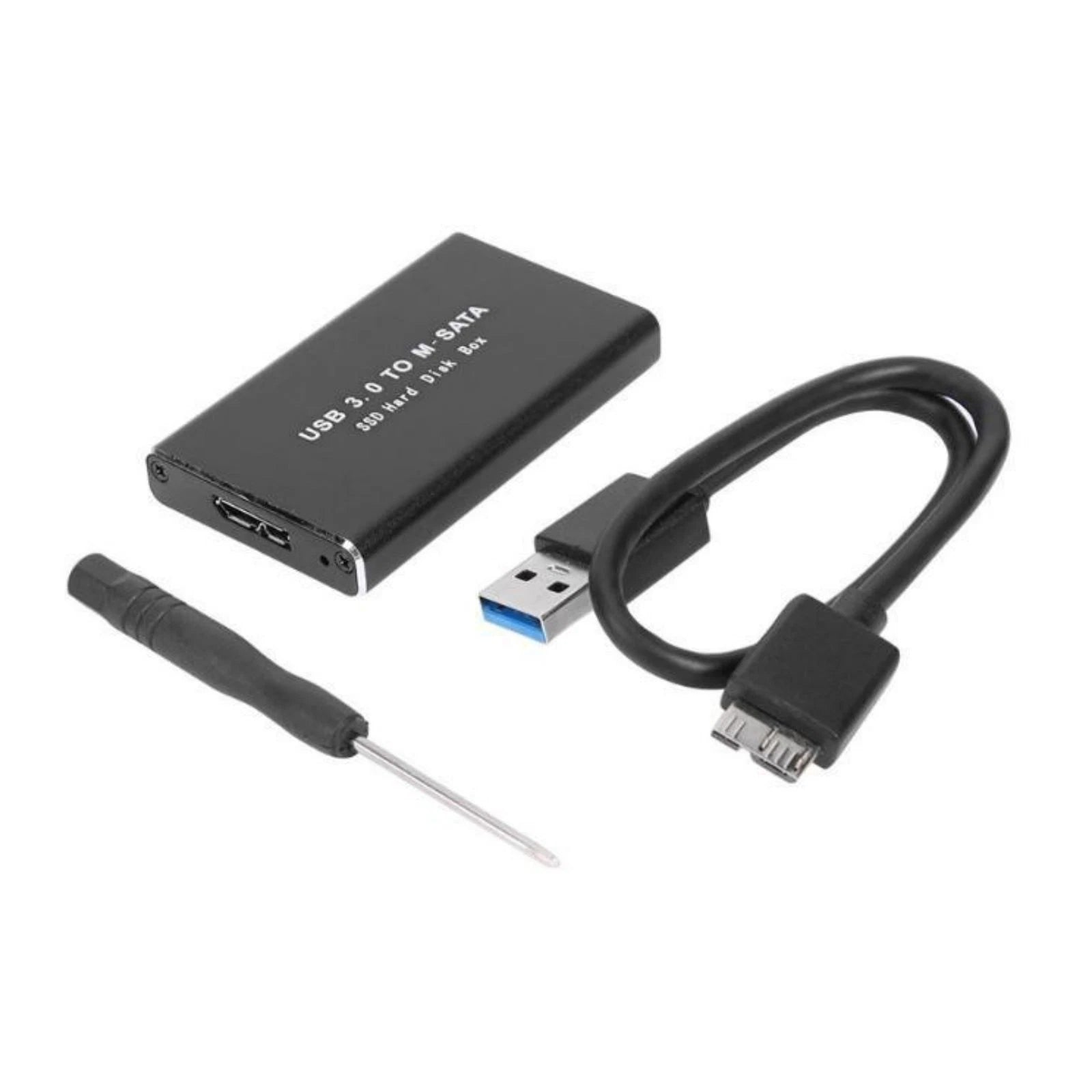 1* Msata Ssd External Drive Case Supports Windows/mac/li<wbr/>nux &