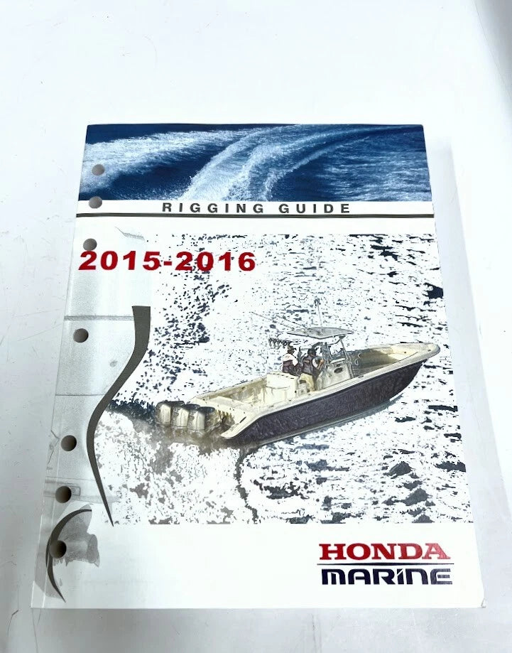 Honda Marine Ppd53343-m, Rigging Guide, 2015-2016