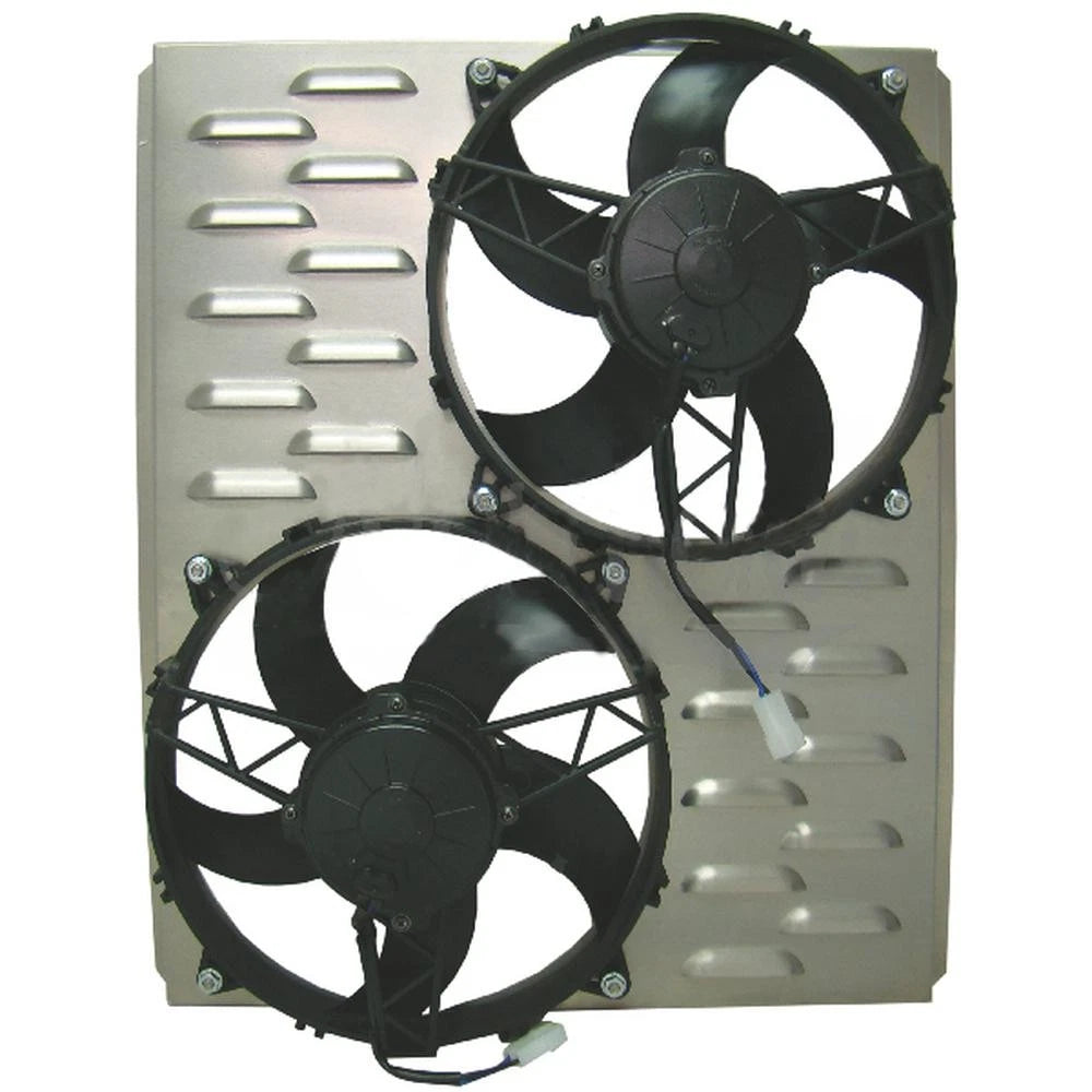 Z40095 Dual High Cfm 11" Electric Fan Shroud - 18 1/8 X 22 1/8 X 4 1/2