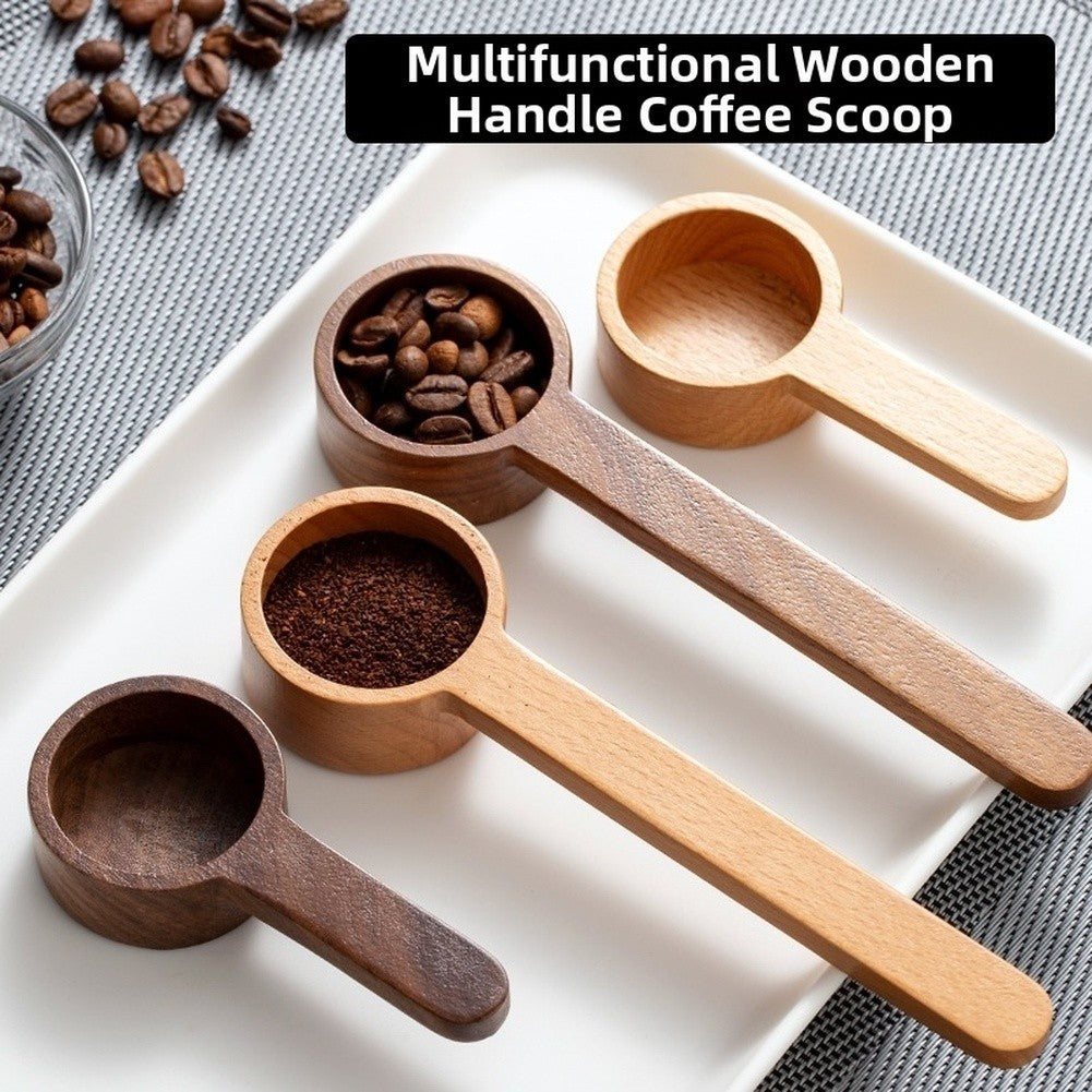 Black Walnut Coffee Bean Scoop Spoon