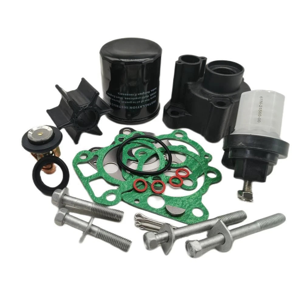 Maintenance Kit for Yamaha 4-Stroke 80/100HP F80A/F100A Outboard w/Oil Filter