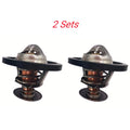 2sets Thermostat Kit For Volvo Penta Diesel Ad31 Kad32 Ad41 Kad42