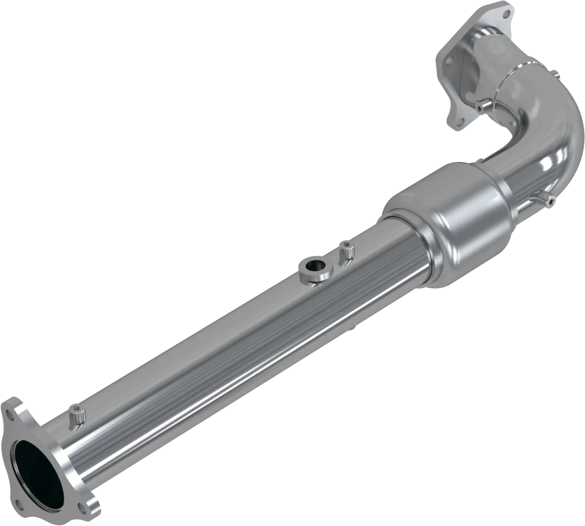 Mbrp Single Slip On 2.5 Inch Race Pipe Exhaust For Polaris Rzr Xp