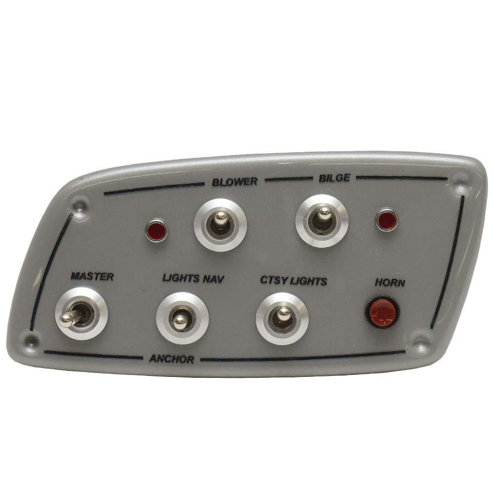 Tahoe Boat Toggle Switch Panel Bilge Blower Lights by Tahoe