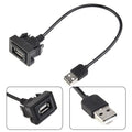 Extension Cable Car Center Console Cord Dashboard Flush Mount For