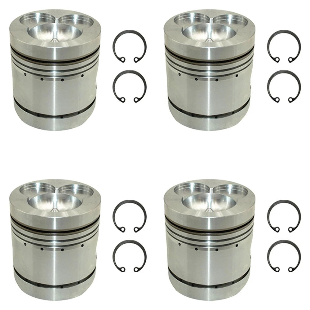K946354 Four Pistons K206974 Fits David Brown Ad6/55 Tractor Engines