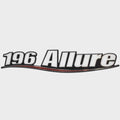 Raised Emblem Decal Triton 196 Allure Sticker by Triton