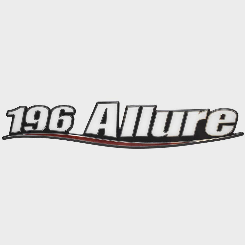 Raised Emblem Decal Triton 196 Allure Sticker by Triton