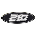 Crownline Boat Raised Decal Black by Crownline