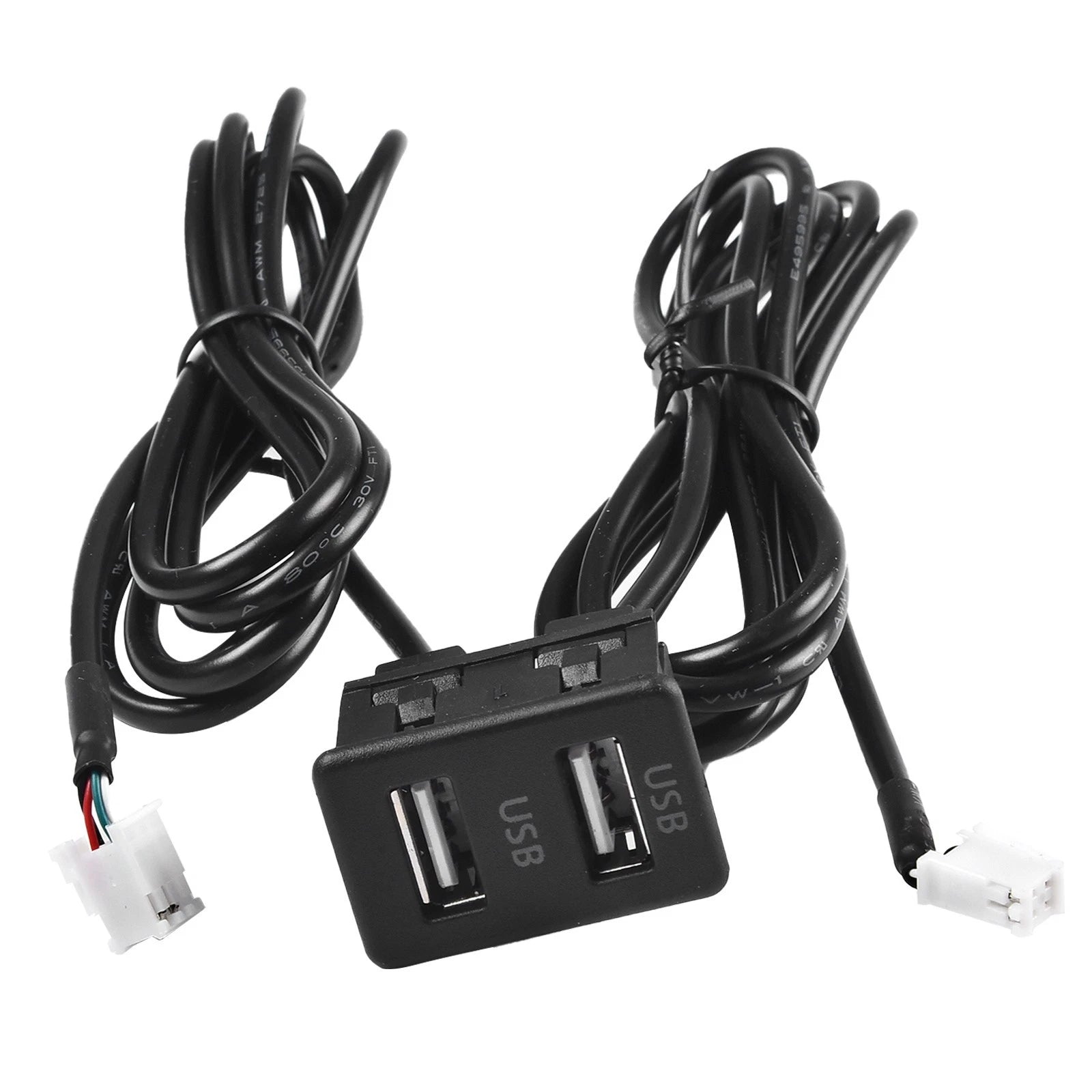 Dual Usb For Port Panel Extension For Car For Dash Mount Reliable And
