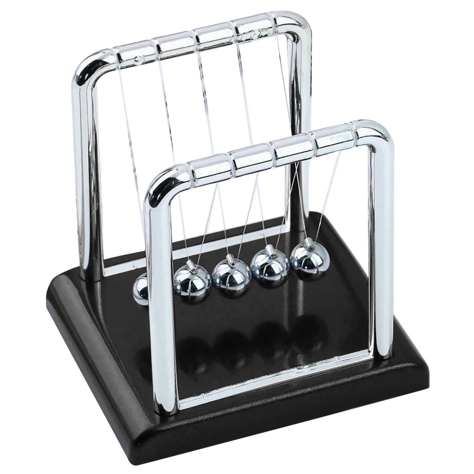 Fuuny Newton's Cradle Steel Balance Small Pendulum Balls Physics
