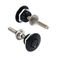 Push Button Aluminum Hood Pins Quick Release For Car Bonnet Security