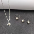Minimalist Pearl Jewelry Set for Women