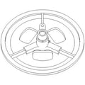 Sheave Ah146463 Fits John Deere 9610 9640i Wts 9640wts 9650 9650cts