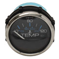 Faria Boat Water Temperature Gauge GP9174A 2 IN Chesapeake Black SS by Faria