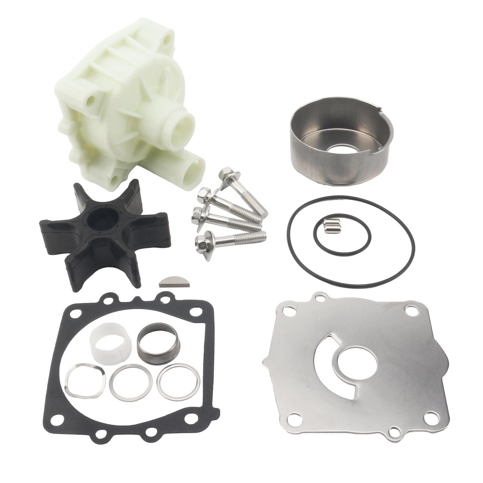 Yamaha 75/90/115hp Water Pump Impeller Repair Kit 68V-w0078-00 W/
