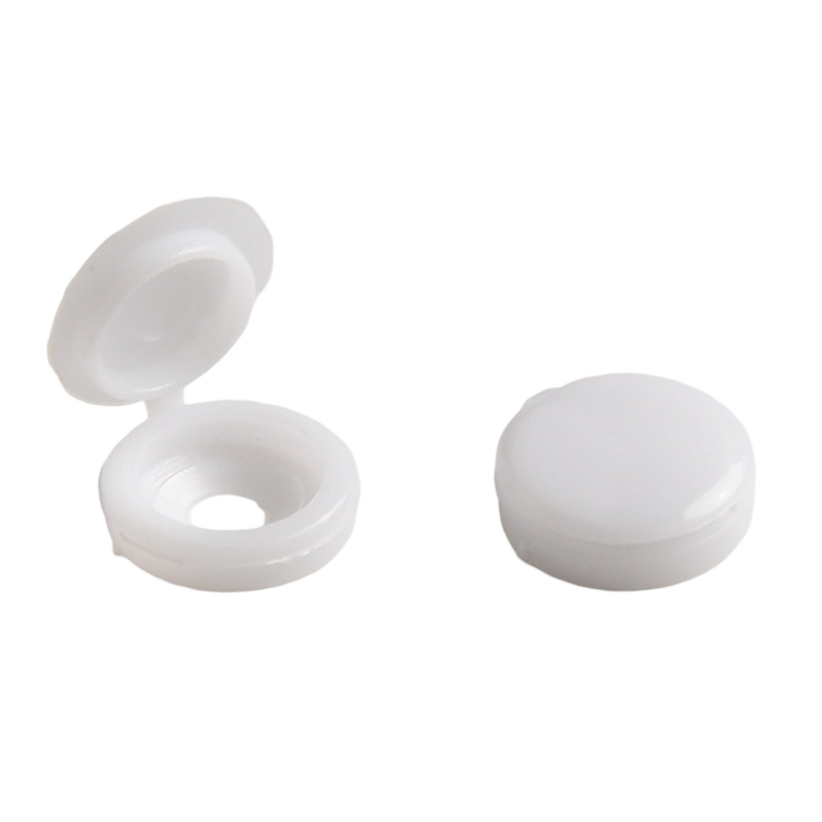 Black Screw Cap Hinged Cover