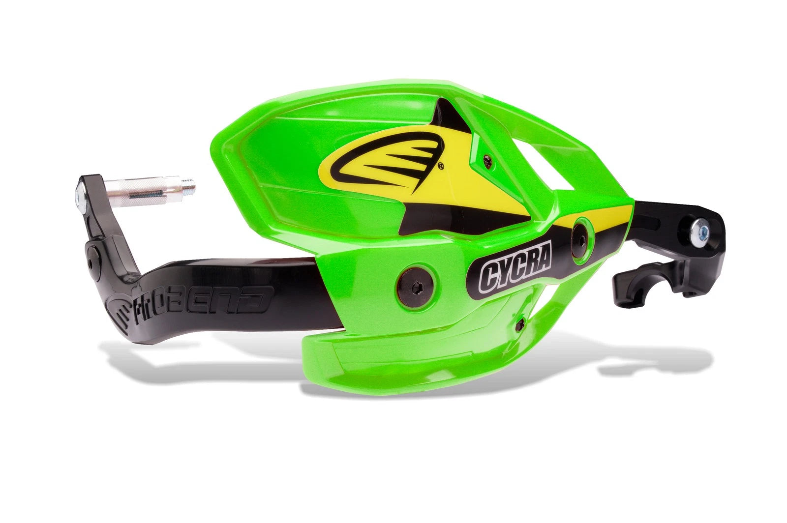 Cycra Probend Ultra Hcm Handguards 1 1/8 In Green For Offroad Bikes