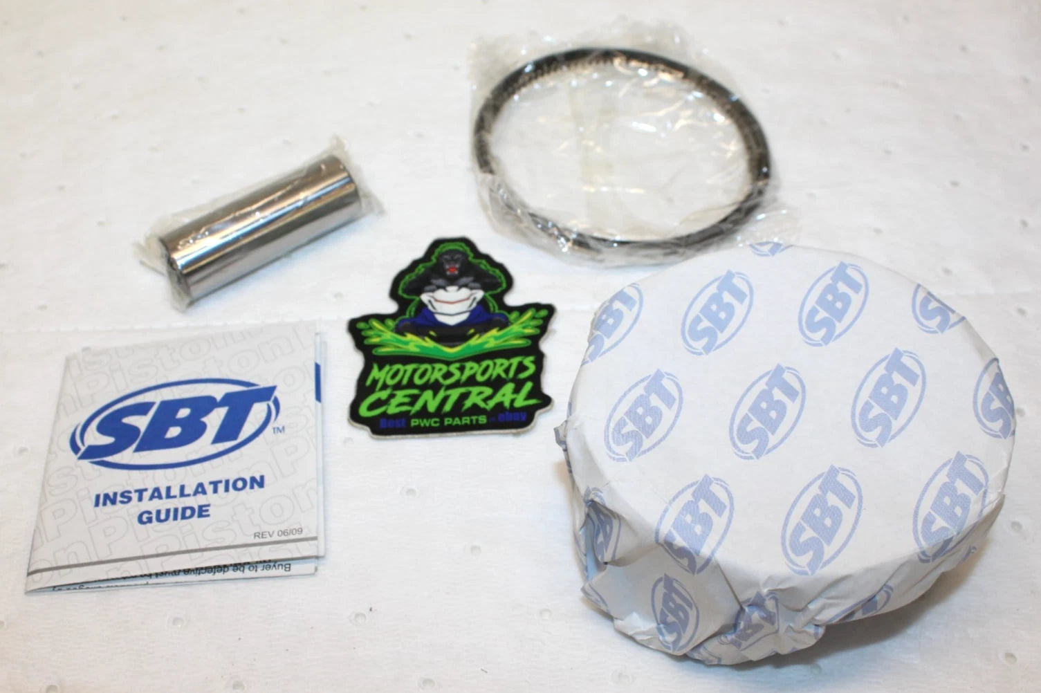 04-19 Sea-doo Supercharged Gtx Rxp Rxt Gtr 4 Tec Sbt Piston & Ring