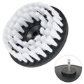 5-cordless Electric Drill Brush Power Scrubber White Medium Stiffness