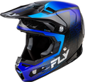 Fly Racing Formula S Carbon Protocol Helmet Medium Offroad Black Blue