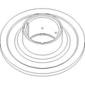 Ah201415 Outer Reverser Sheave High Capacity Fits John Deere 9550